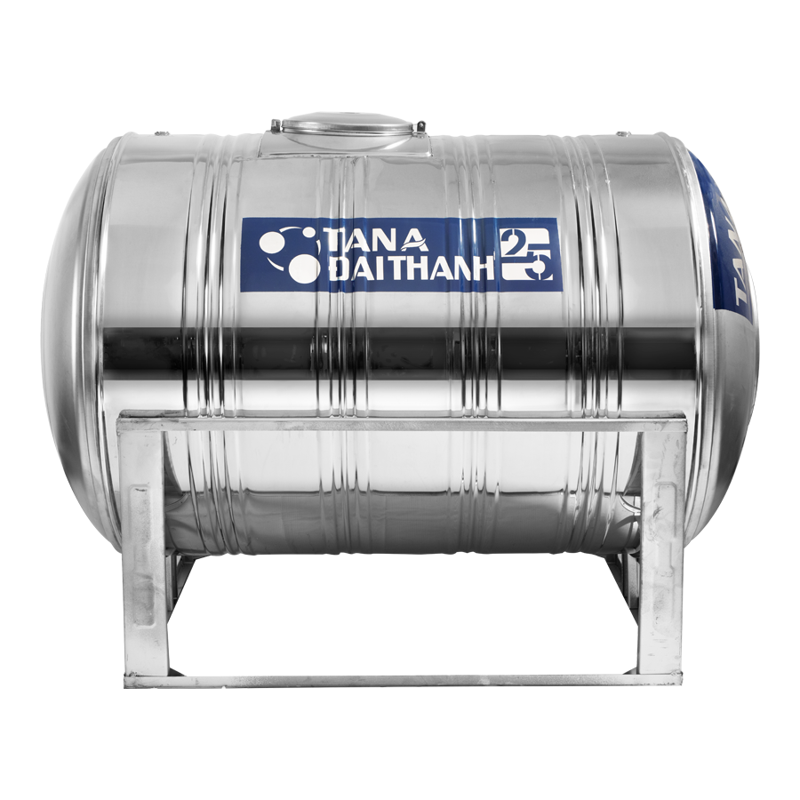 Bồn 1000L nằm INOX TA ĐT 25