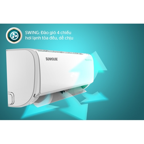 Điều hòa INVERTER 9000BTU SUNHOUSE SHR-AW09IC610 - 1HP