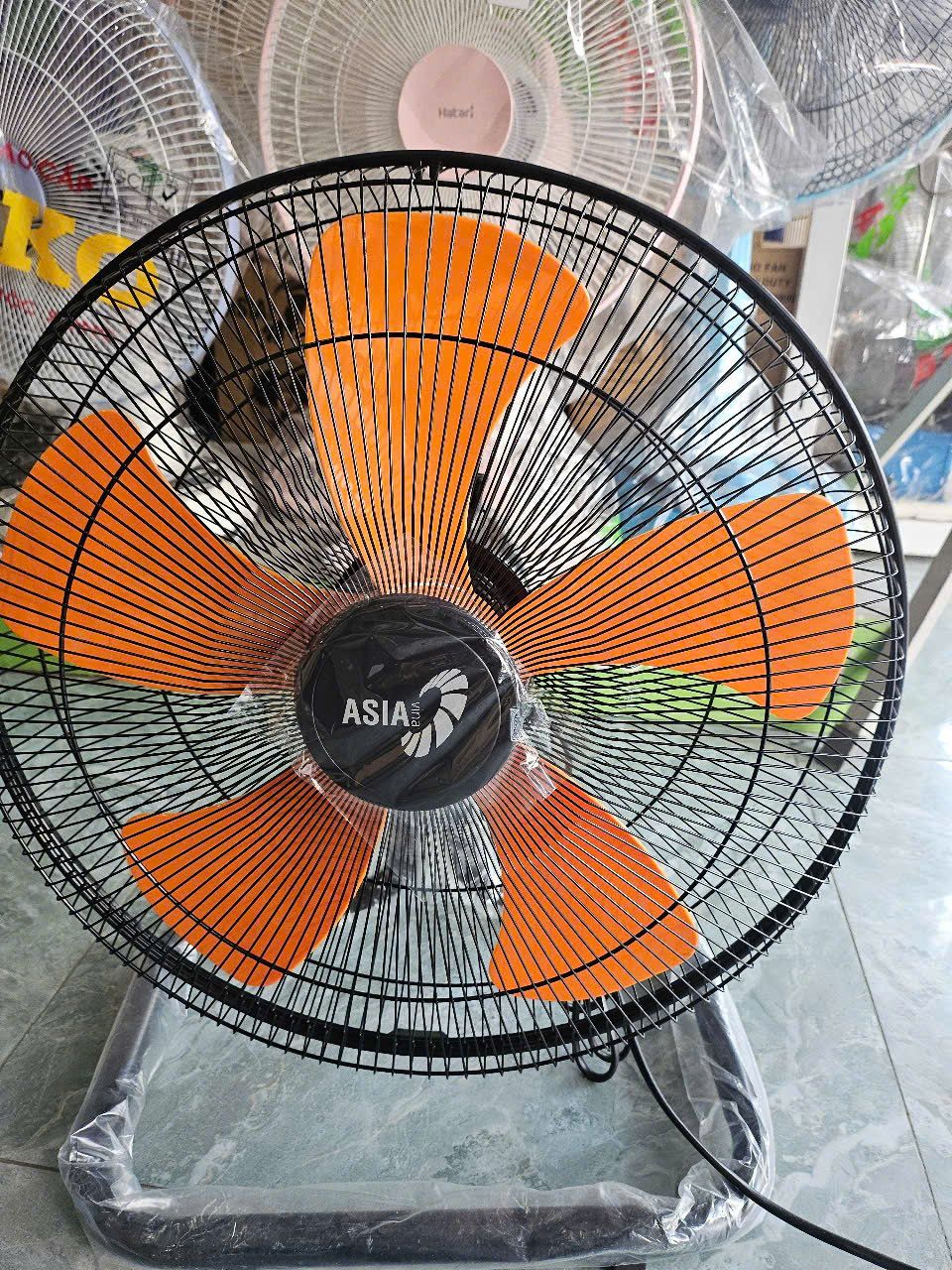 Quạt sàn Bán Công Nghiệp Asia VY586890 - Đen Cam - 80W