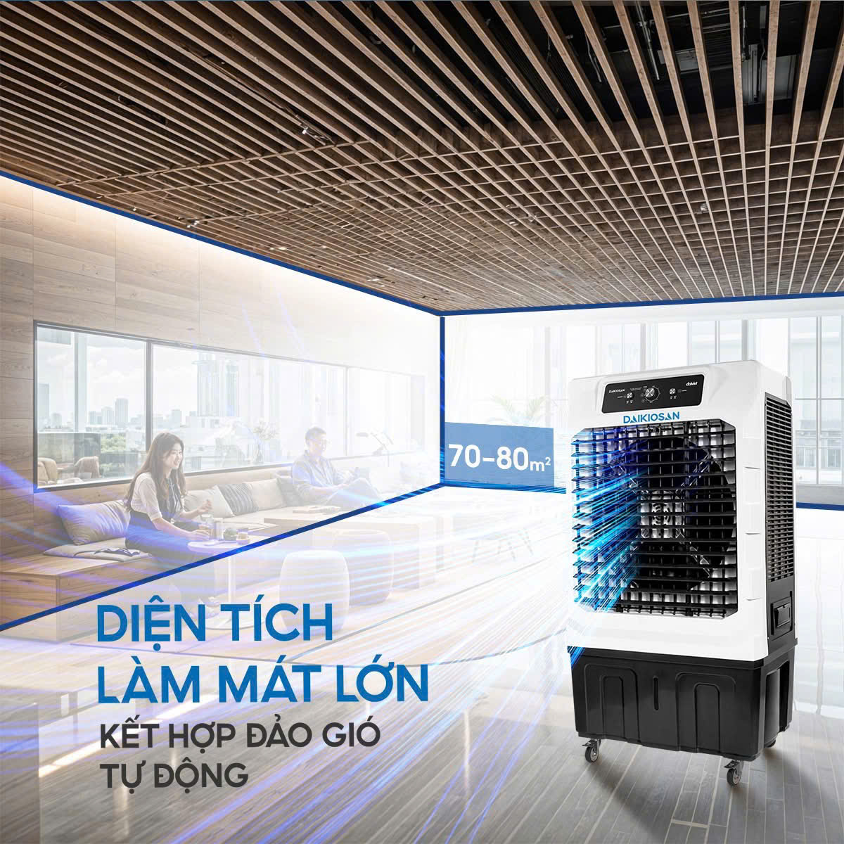 Quạt điều hoà Daikiosan DM204 510W
