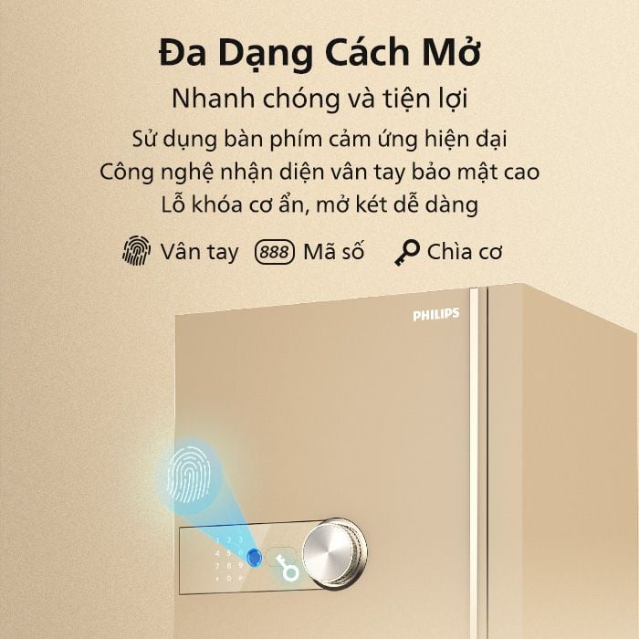 Két sắt Philips SBX202 6C0 - 60Kg