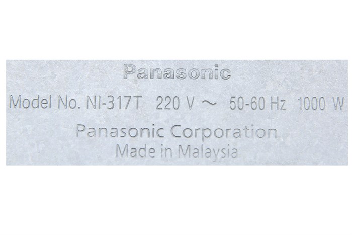 Bàn ủi khô Panasonic NI-317TVRA 1000W