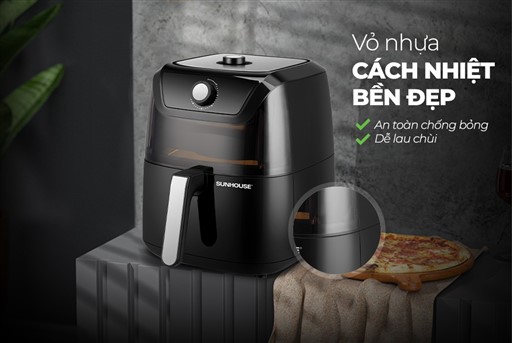 Nồi chiên không dầu 6L Sunhouse SHD4028