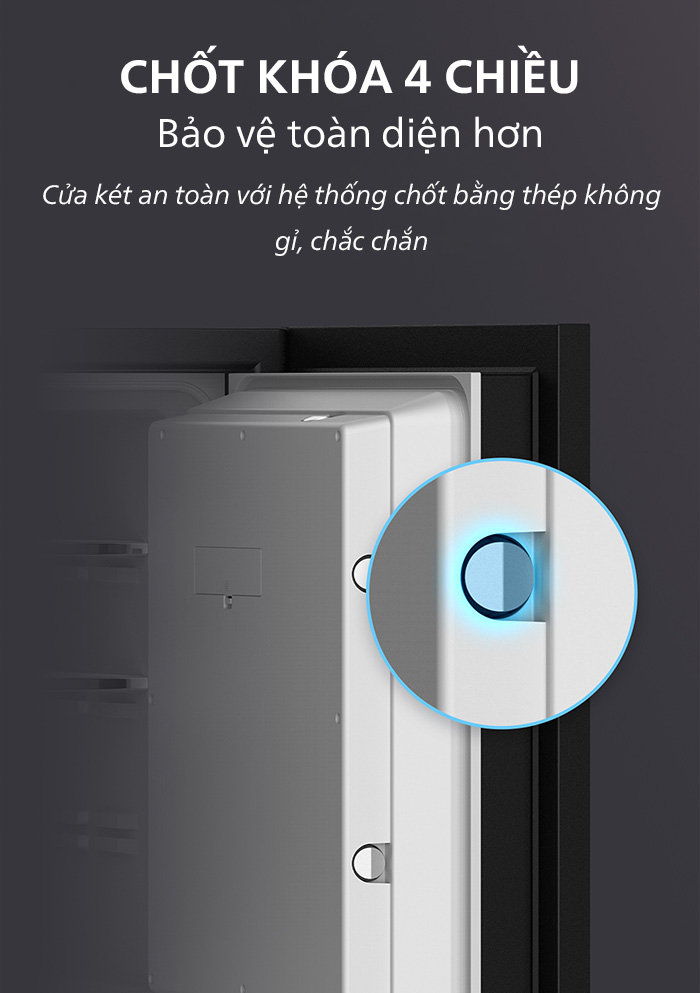 Két sắt chống cháy Philips SBX501-5C0 | 90.9 Kg