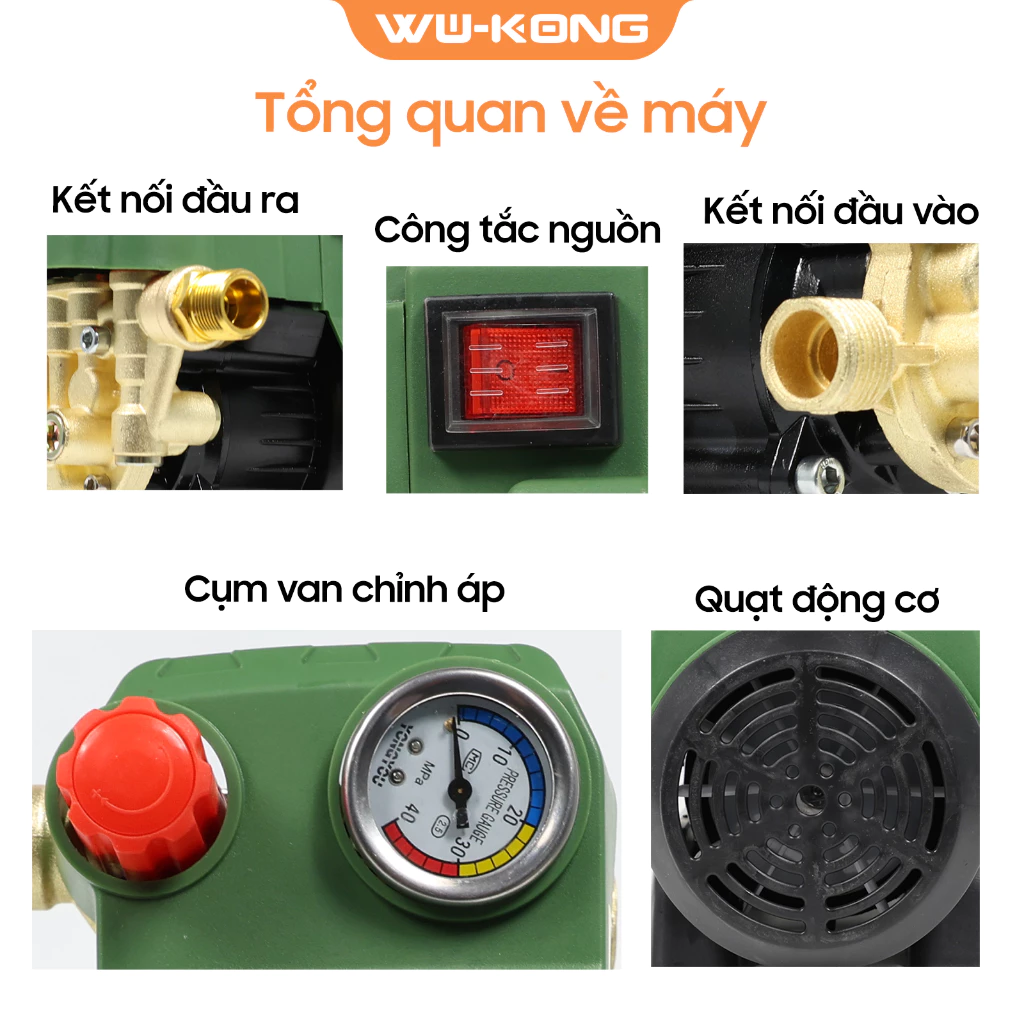 Máy rửa xe WUKONG WK-01