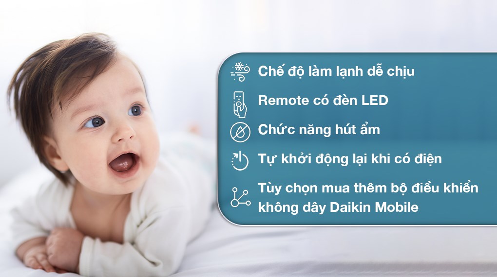 Máy lạnh Daikin Inverter 1.5 HP FTKZ35VVMV