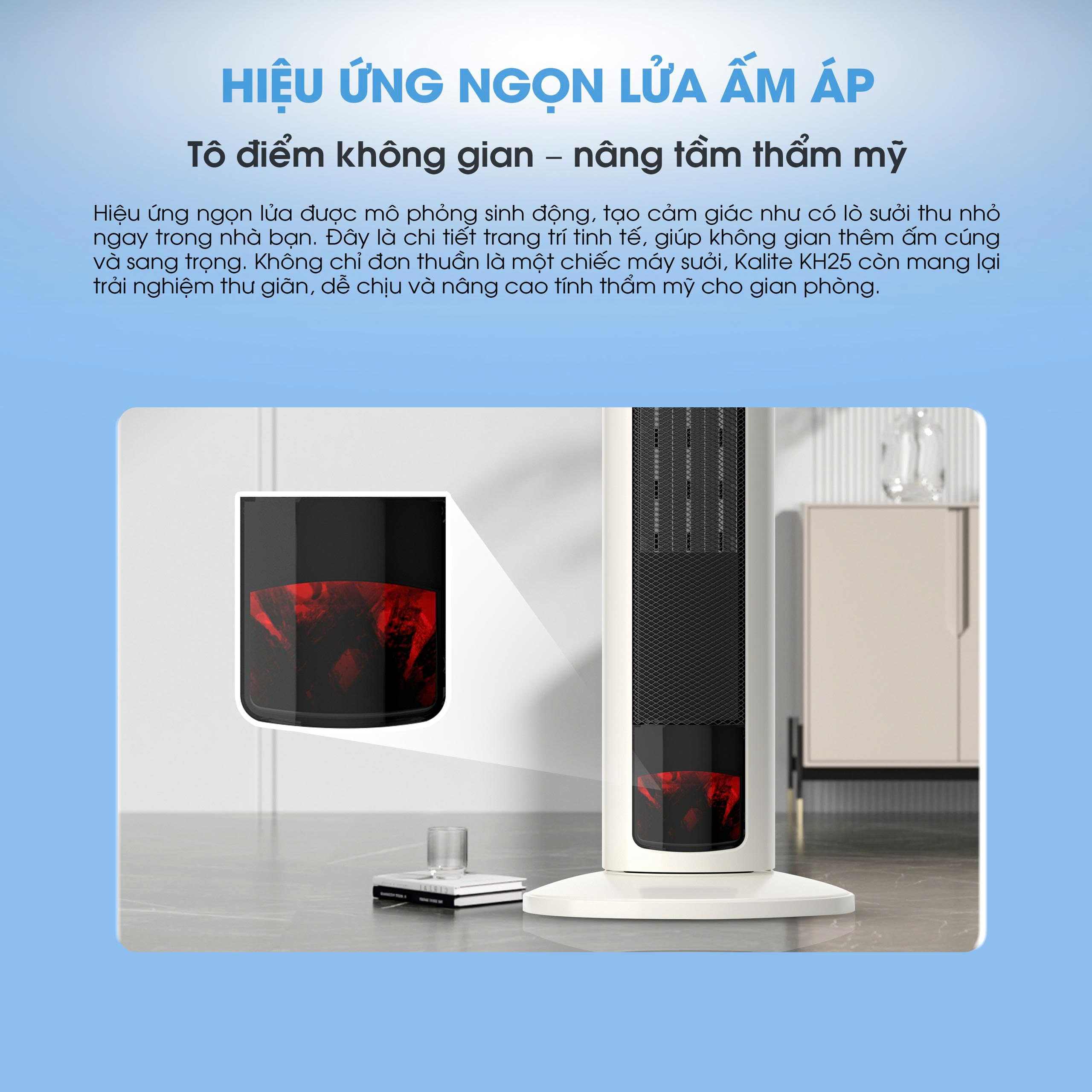 Máy sưởi Kalite Helios KH25