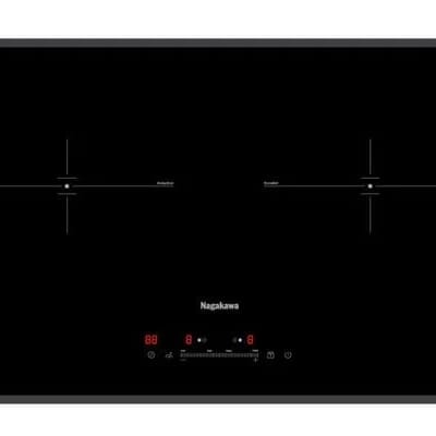 Bếp đôi điện từ Nagakawa UltraSlim NK2C29MB