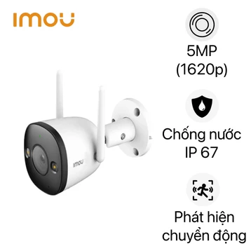 Camera WIFI IPC-F52FP IMOU 5 megapixel 3k có màu ban đêm