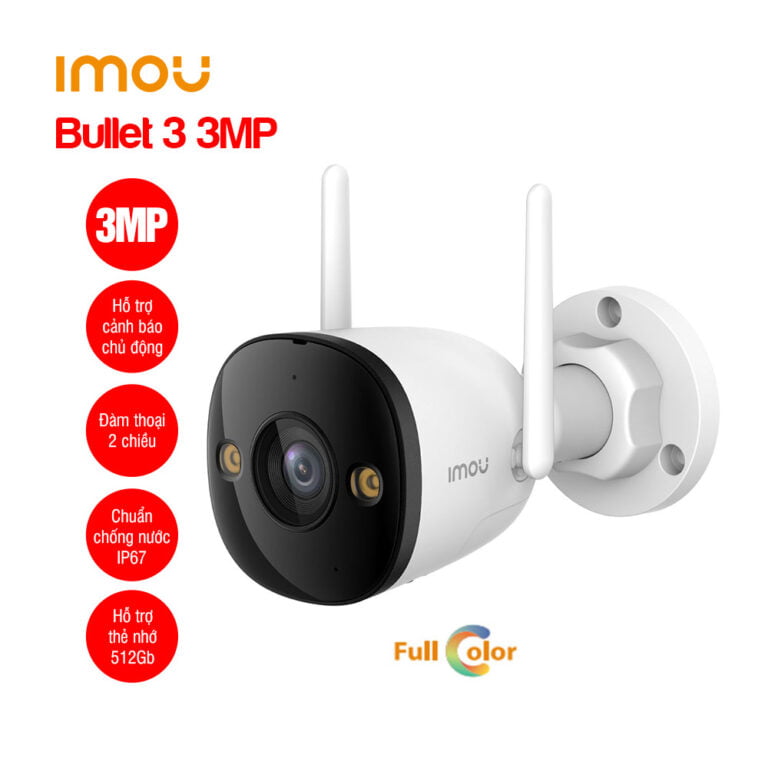 Camera IP ngoài trời 3MP IMOU IPC-S3EP-3M0WE Full Color