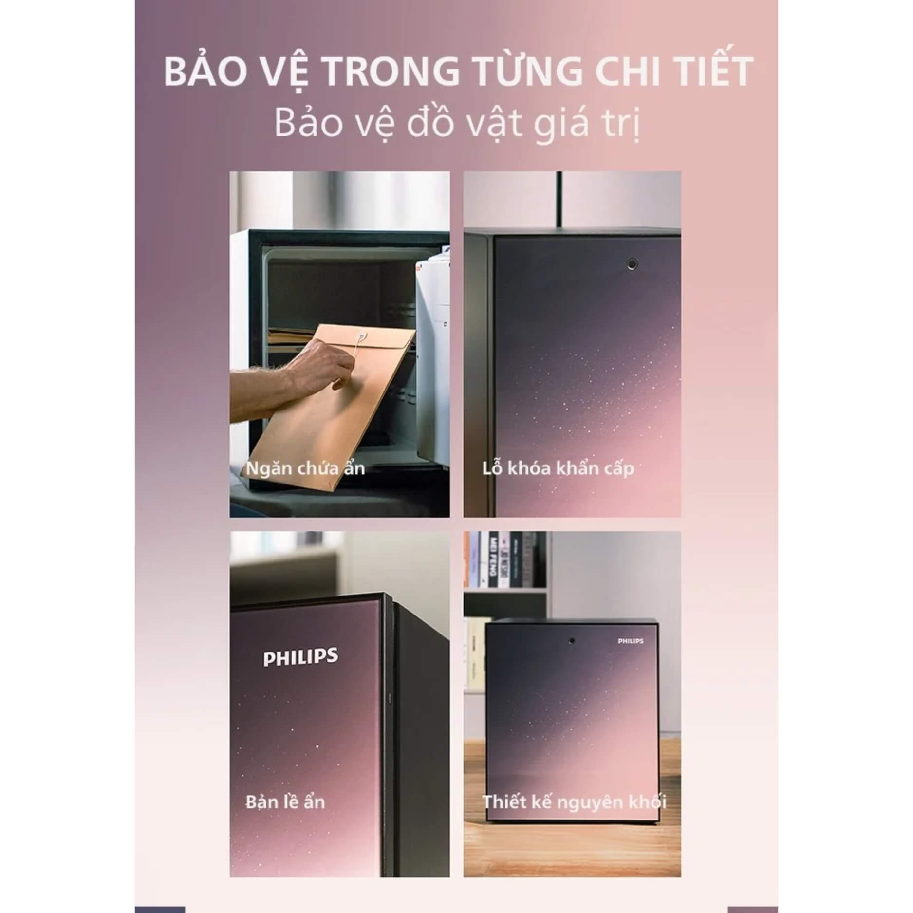 Két sắt chống cháy Philips SBX501-7C0 | 111.1 kg