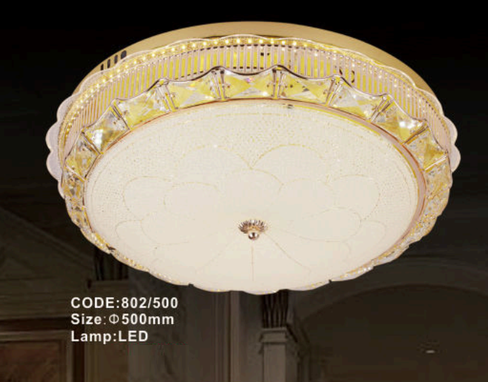 ĐÈN MÂM ỐP TRẦN LED 802/500