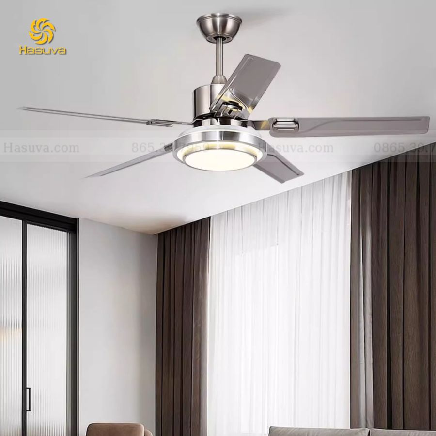 Quạt Trần Đèn Hợp Kim 5 Cánh