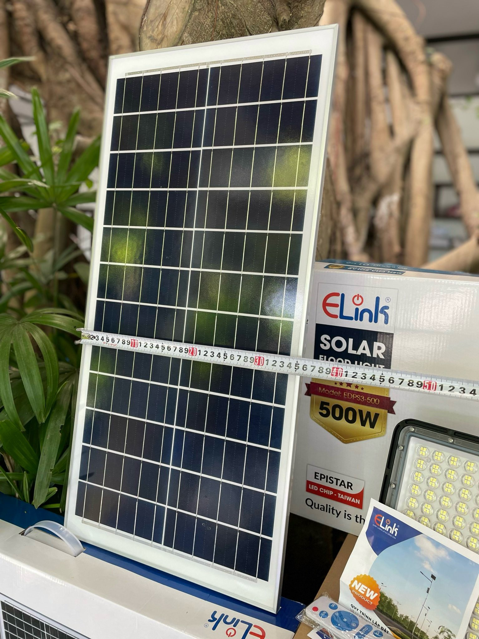 EDPS3-50060 Đèn pha năng lượng 500w As trắng ELINK