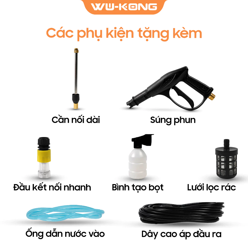 Máy rửa xe WUKONG WK-01