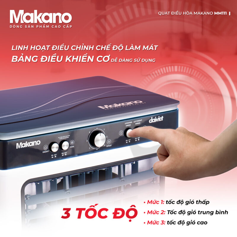 Quạt điều hòa Makano MM111