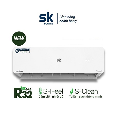 Điều hòa Sumikura 1HP APS/APO-092 9000BTU 1 Chiều (Morandi R32)