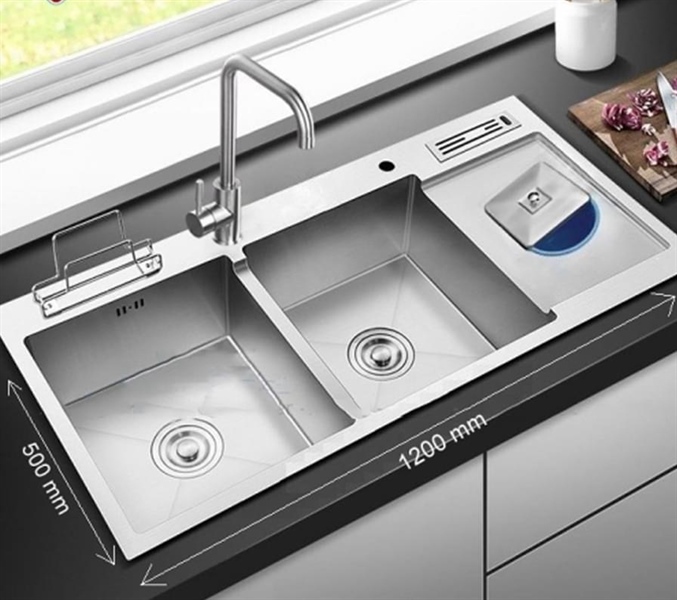 Chậu INOX 304 Đúc 100x48 RDT 
