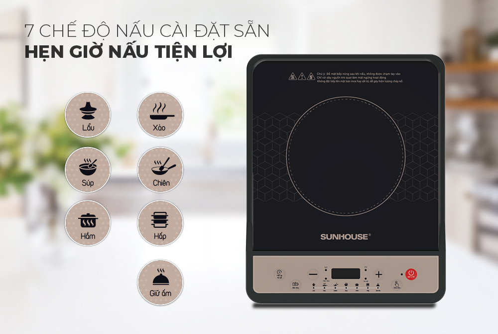 Bếp từ đơn Sunhouse SHD6160