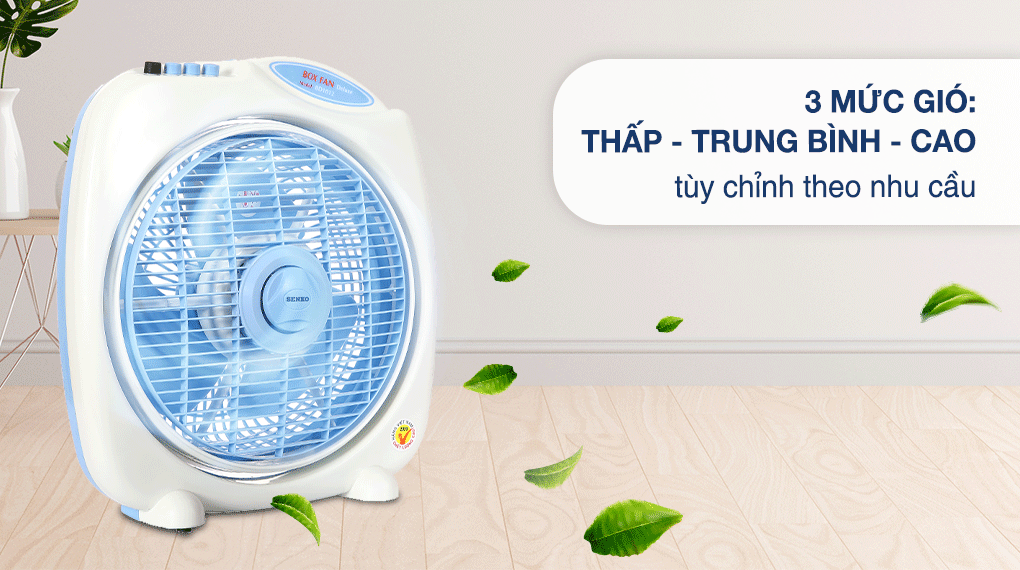 Quạt hộp Senko 3 cánh BD1012 40W