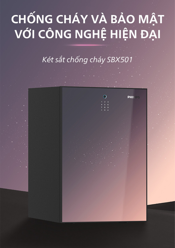 Két sắt chống cháy Phillips SBX501-4C0 | 50Kg