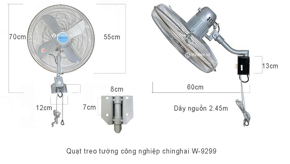Quạt treo công nghiệp Ching Hai W9299