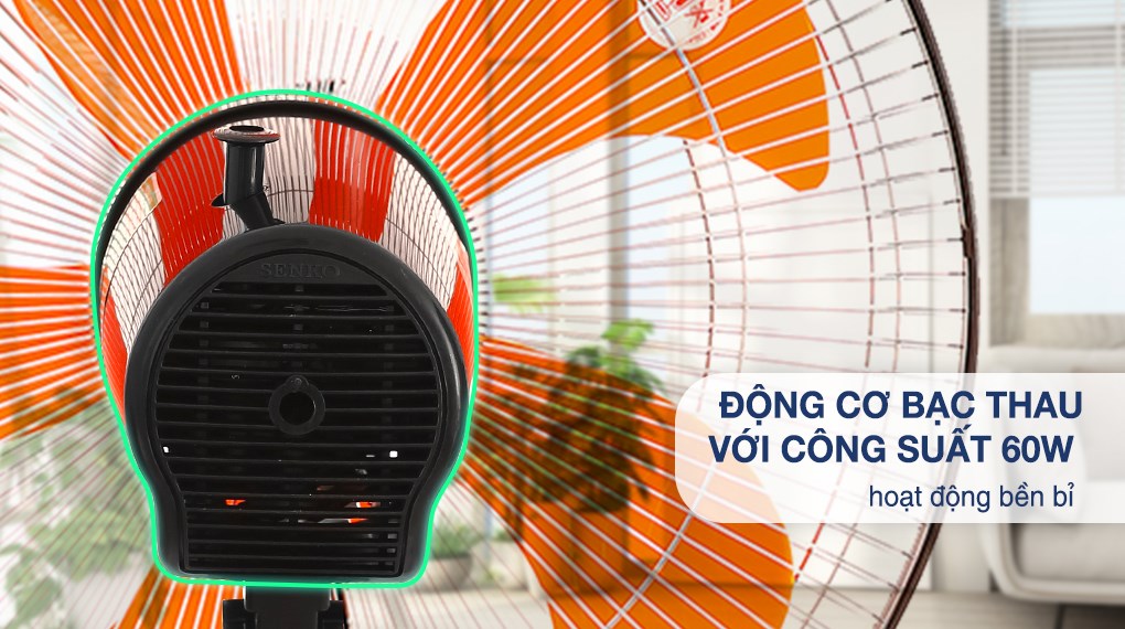Quạt đứng Senko 5 cánh DTS1609 60W