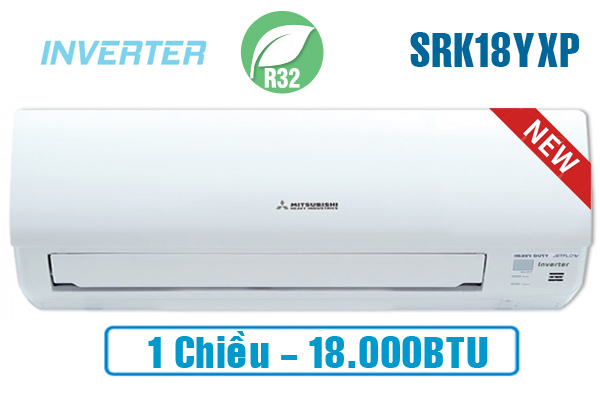 Mitsubishi Heavy 2 HP 18000BTU Inverter SRK/SRC18YYP-W5