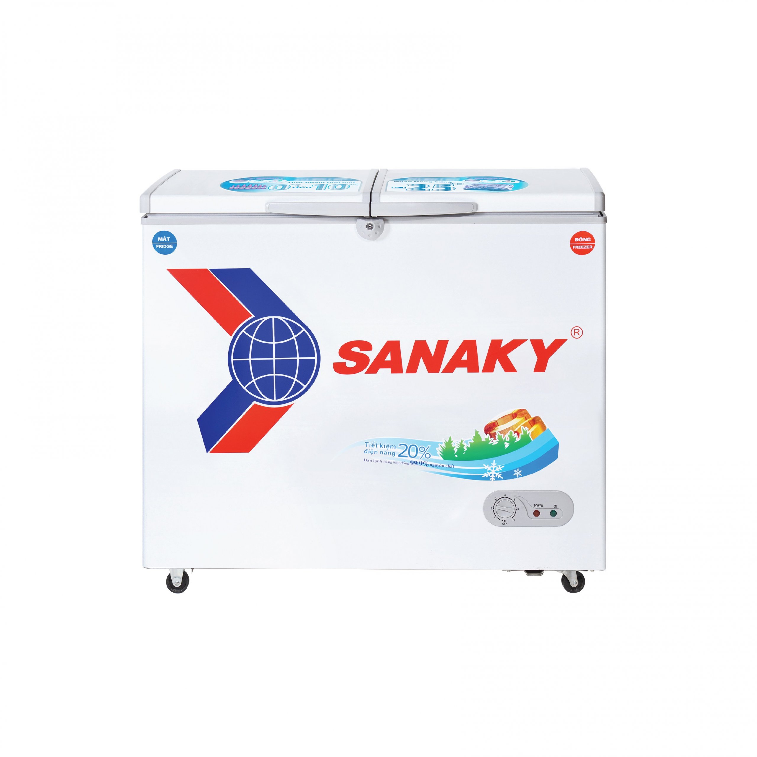 Tủ Đông Sanaky VH-2599W1 195 Lít