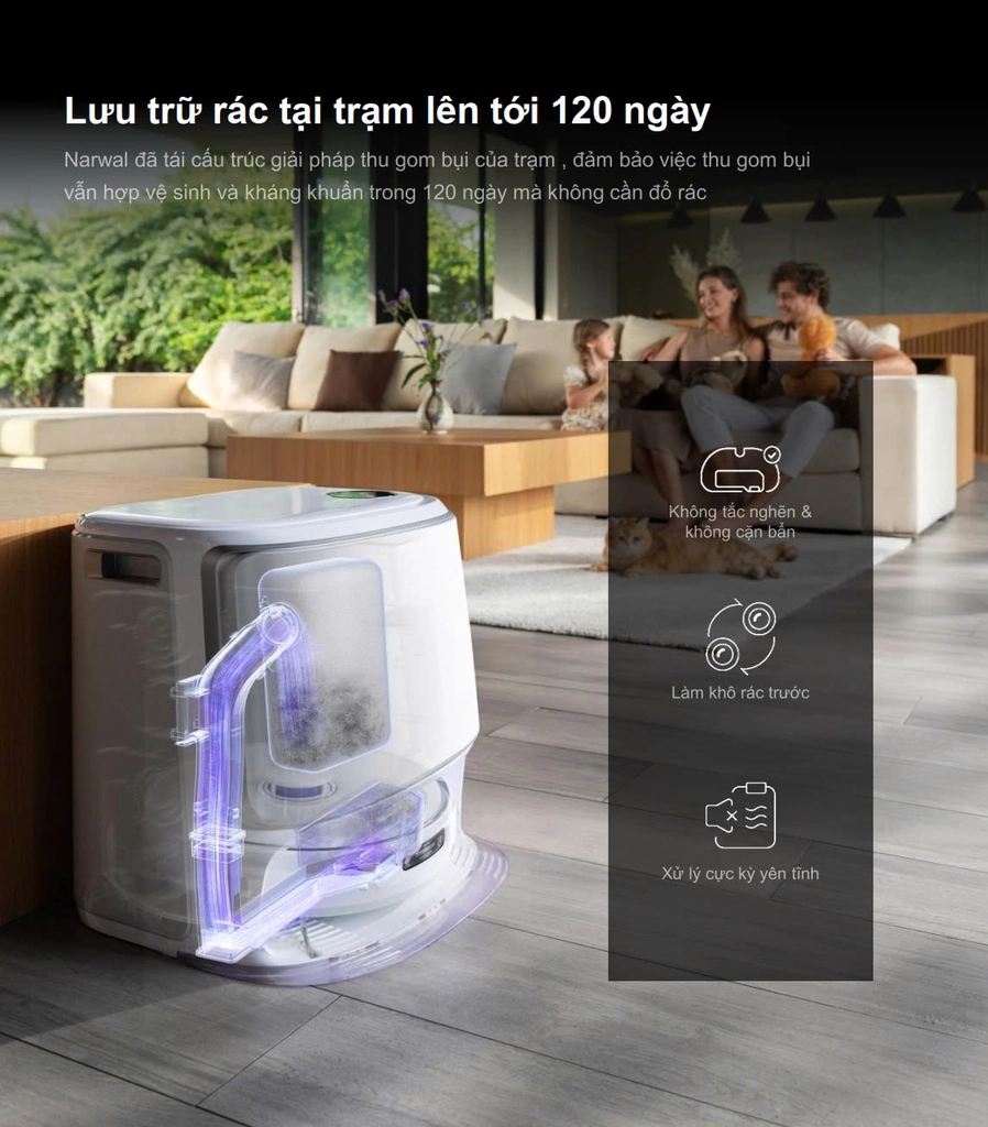 Robot hút bụi Narwal Freo Z Ultra