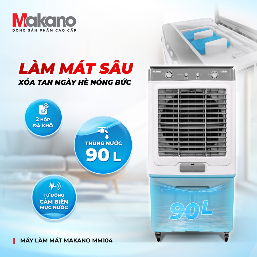 Quạt điều hòa Makano MM104