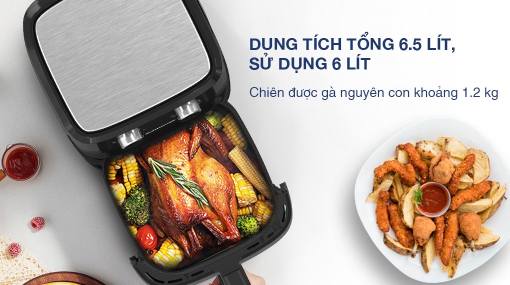 Nồi chiên không dầu Sunhouse SHD4030 6.5 lít