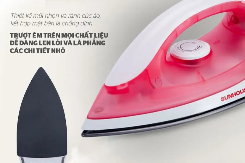 Bàn ủi khô Sunhouse SHD1072