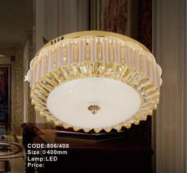 Đèn mâm 806 pha lê Ø400mm - 3 CĐ
