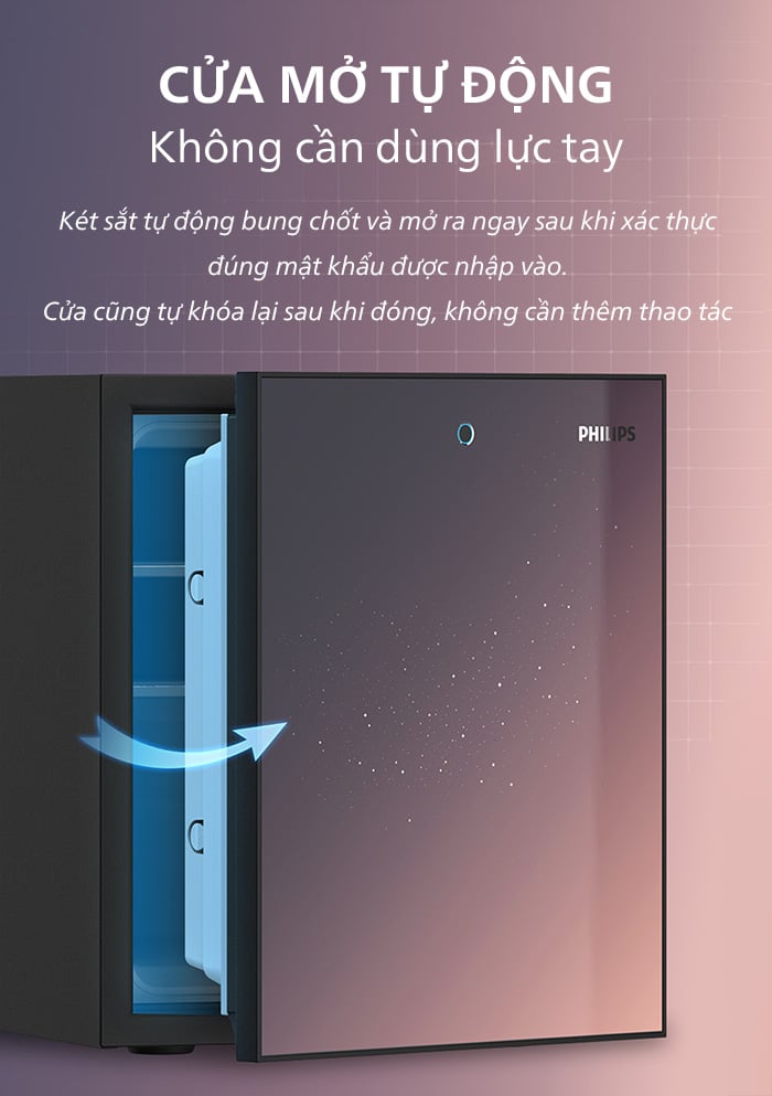 Két sắt chống cháy Phillips SBX501-4C0 | 50Kg