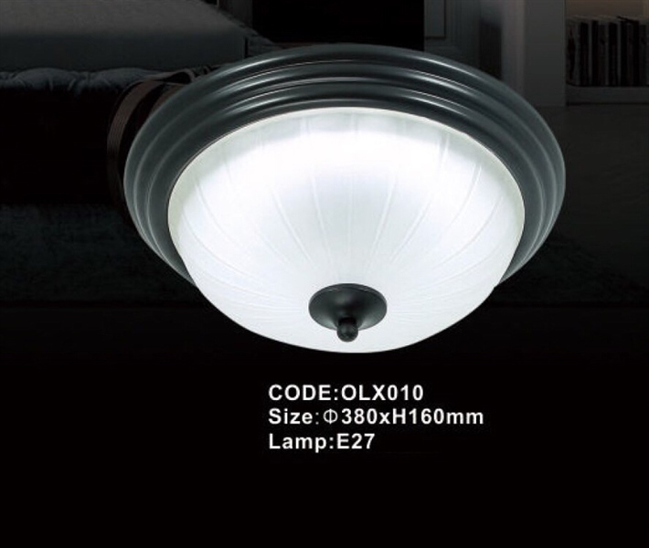 Đèn Ốp Trần tròn cổ điển OLX010 Ø380xH160