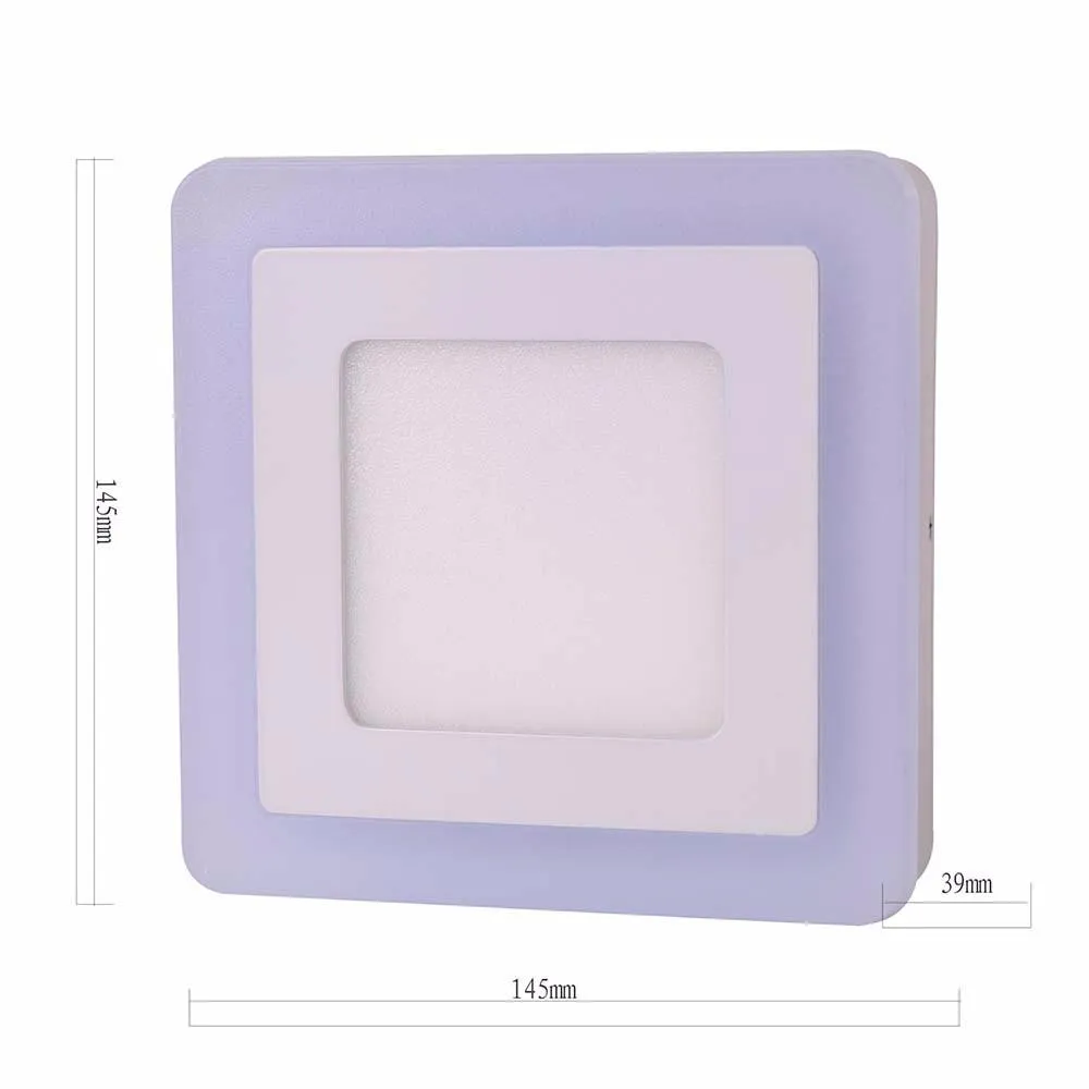 Ốp nổi vuông viền màu 6+3w XD/XL/Hồng/Vàng