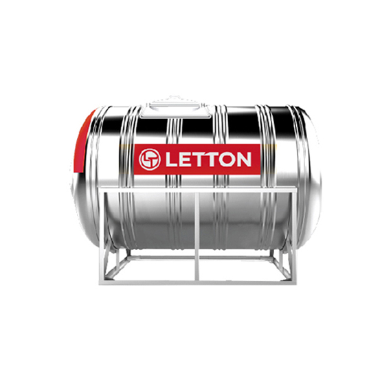 Bồn 1000L nằm inox Letton 18