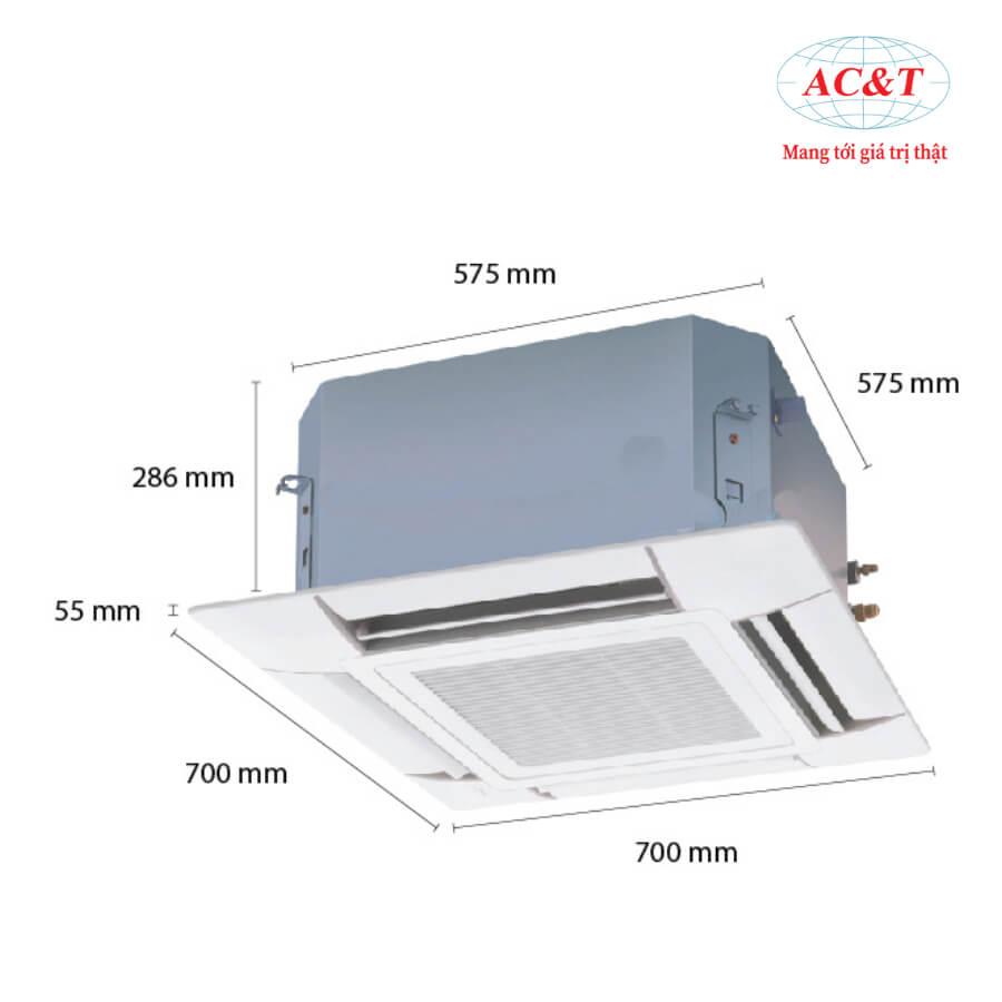 Dàn lạnh âm trần cassette FFA25RV1V (không kèm mặt nạ)