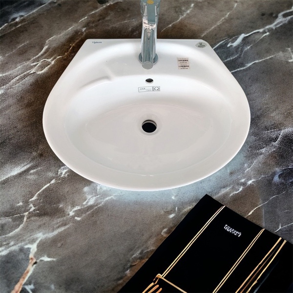 Chậu rửa lavabo treo tường Viglacera VTL2