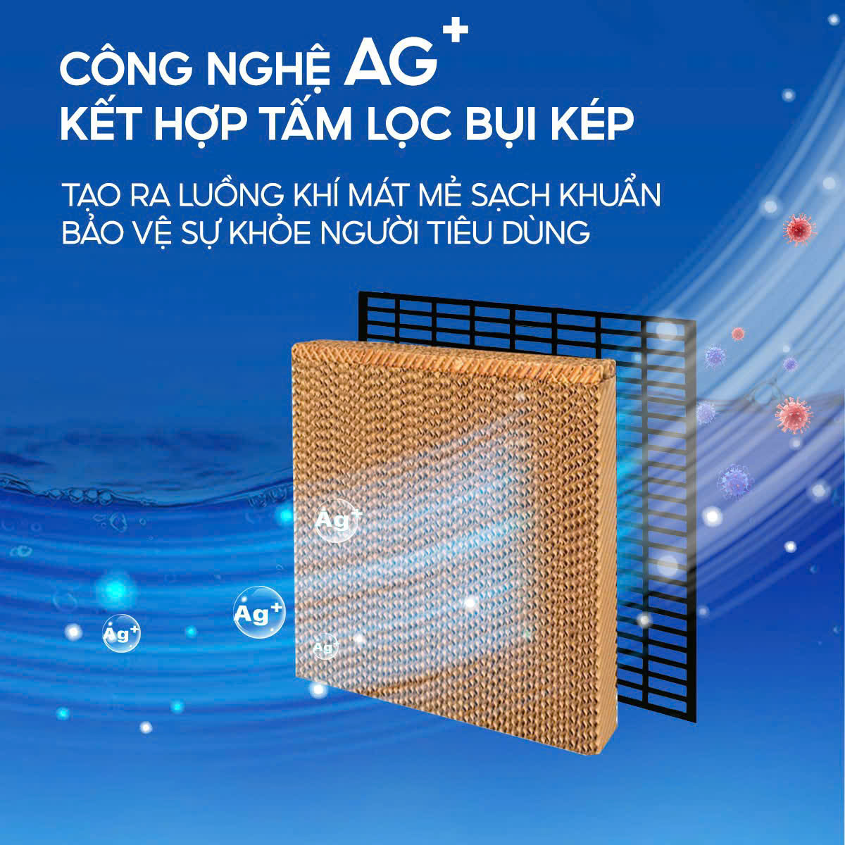 Quạt điều hoà Daikiosan DM204 510W