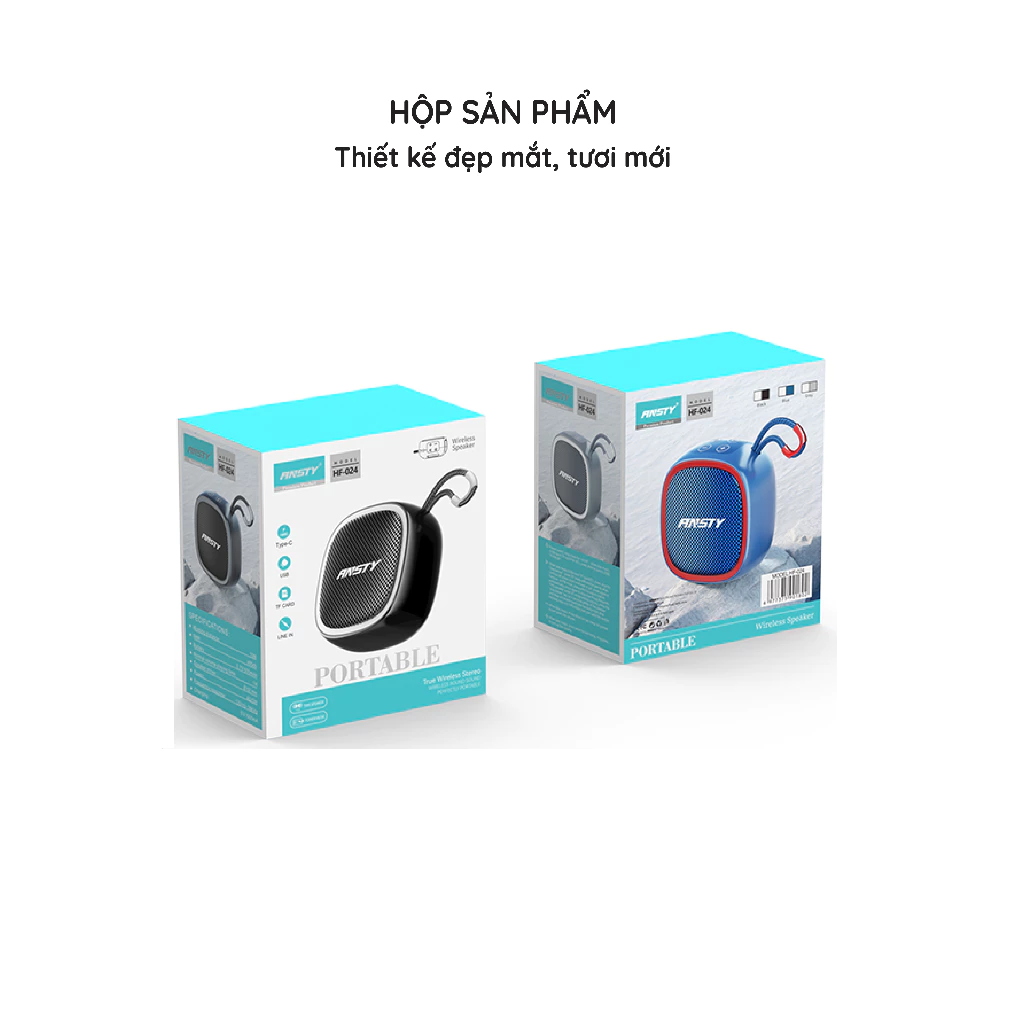 Loa Bluetooth Ansty HF - 024 TWS V5.3