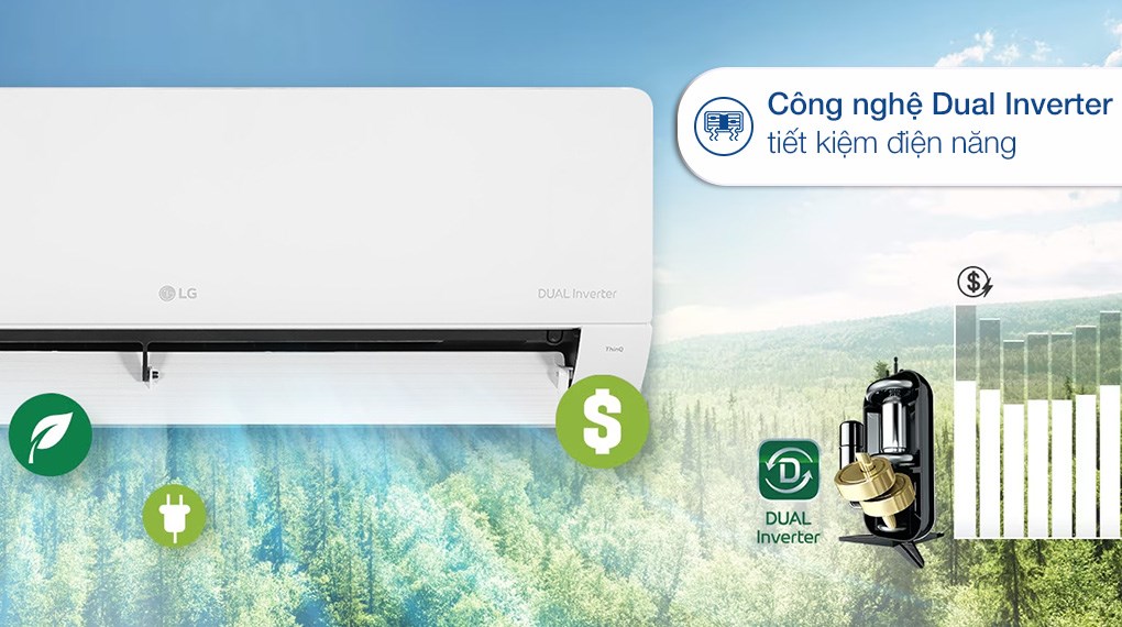 Máy lạnh LG Inverter 1.5 HP V13WIN1