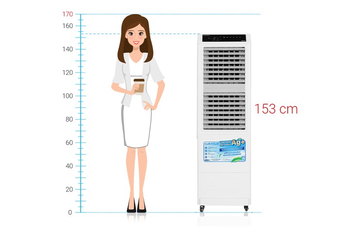 Quạt điều hoà Daikiosan DM104 300W