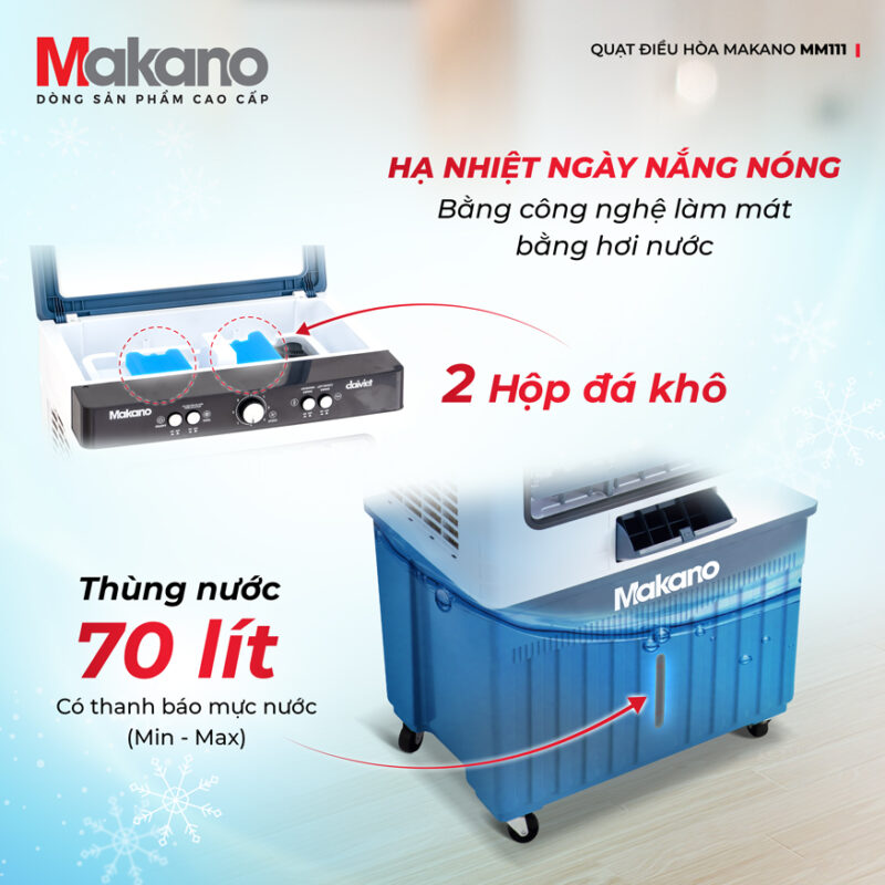Quạt điều hòa Makano MM111