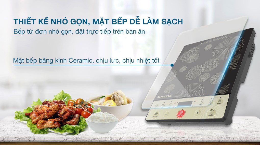 Bếp từ đơn Sunhouse SHD6162 2000W