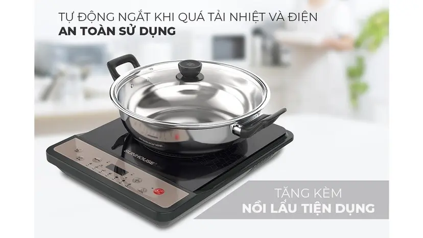 Bếp từ đơn Sunhouse SHD6160