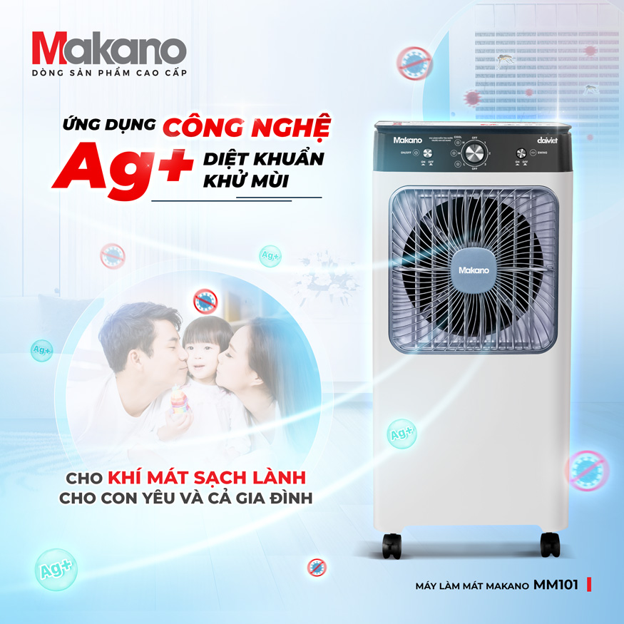 Quạt điều hòa Makano MM101