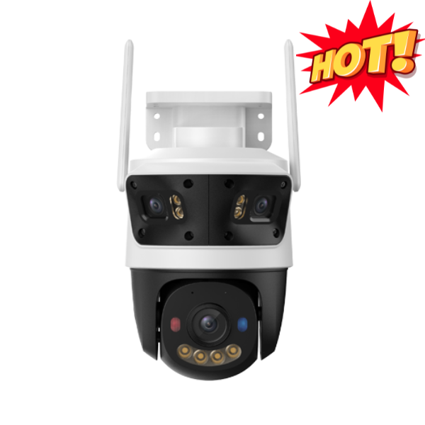 Camera Wifi IMOU Cruiser Triple 11MP IPC-S7UP-11M0WED [3 ống kính, ngoài trời]