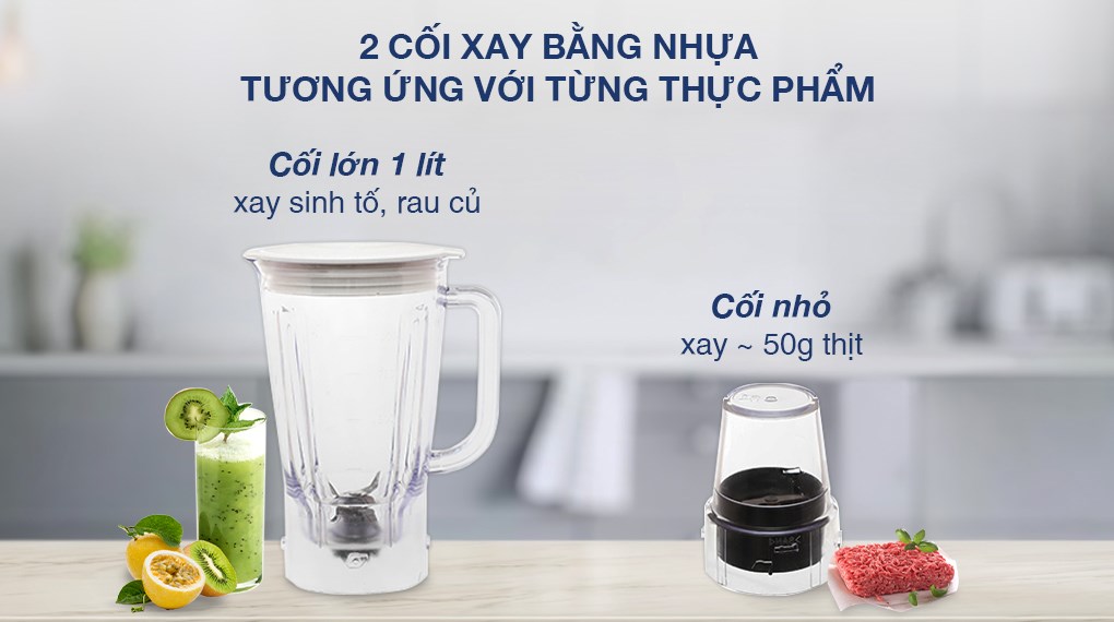 Máy xay sinh tố đa năng Panasonic MX-EX1011WRA - 2 cối